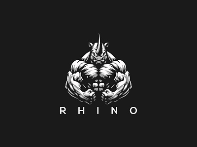 Rhino Logo rhino rhino design rhino design logo rhino logo rhino logo design rhino vector rhino vector logo rhinos rhinos logo