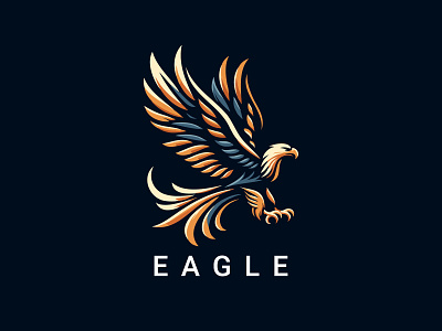 Eagle Logo actions authority bird logo colorful consulting determination dominance eagle eagle logo fearless freedom guardianship logo powerful professional strength ui ux vector