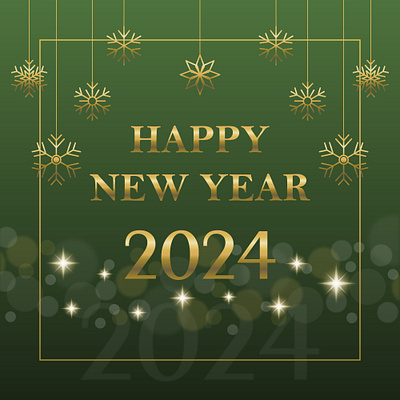 Happy New Year 2024 everyone! decoration design