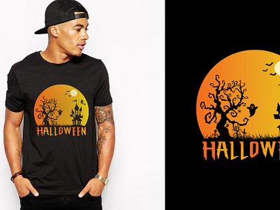 Halloween T-Shirt Design cemetery evil graveyard halloween bat halloween night halloween party halloween pumpkin halloween t shirt design horror mysterious nightmare pumpkin scary scary monster tombstone witch t shirt design zombie