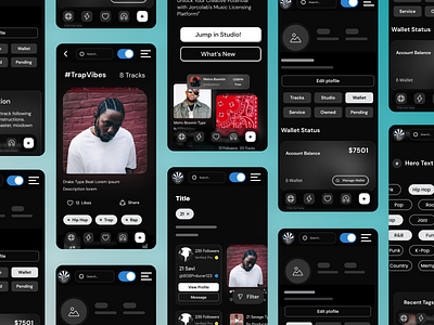 Music ecommerce like beatstars and edm worriors & soundcloud 3d animation app beat branding concept graphic design logo minimal mobile motion graphics msuic neubrutalism product project rap song spotify ui ux