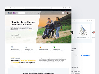 Rebound: Astris PME Website Concept Revamp Design. concept design uiux design website