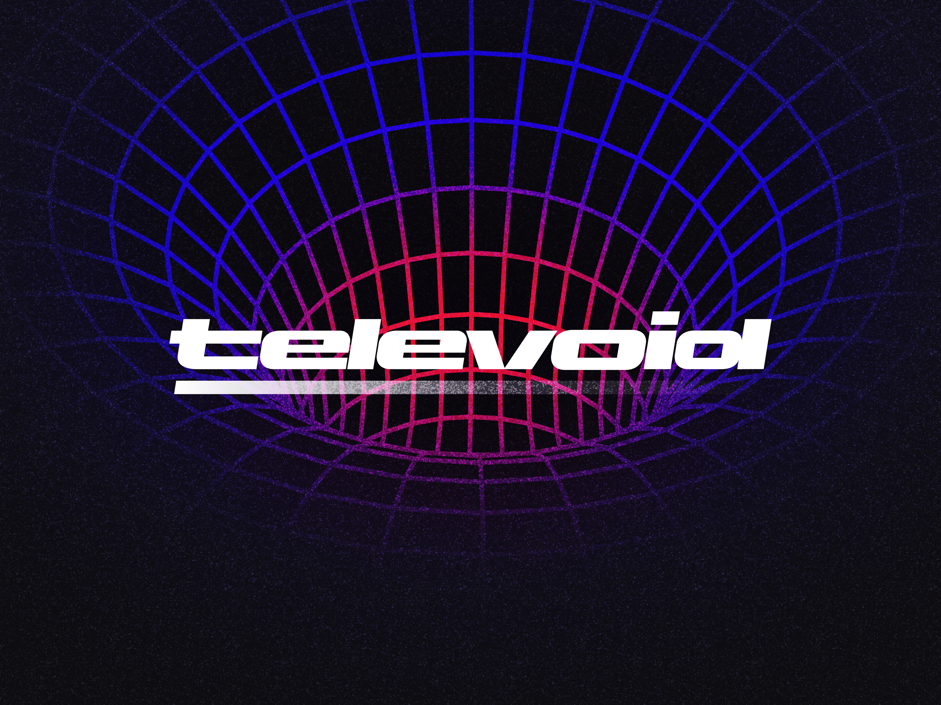 Televoid - TV Network (Concept) arg branding bumper channel concept logo minimal tv type