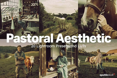 20 Pastoral Aesthetic Lightroom Presets and LUTs lightroom lightroom presets presets presets store