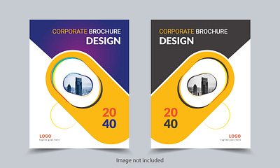 Corporate Business Book Cover Design background branding design graphic design illustration magazines vector