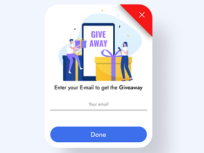 DailyUI Day097 - Giveaway appreciated dailyui dailyui097 dailyuichallenge design designer feedback figma giveaway learning minimal simplelayout thankyou ui uidesign uiuxdesigner userexperience userinterfacedesign