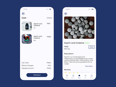 A Seamless Cart & Product UI for Mobile Apps branding ui