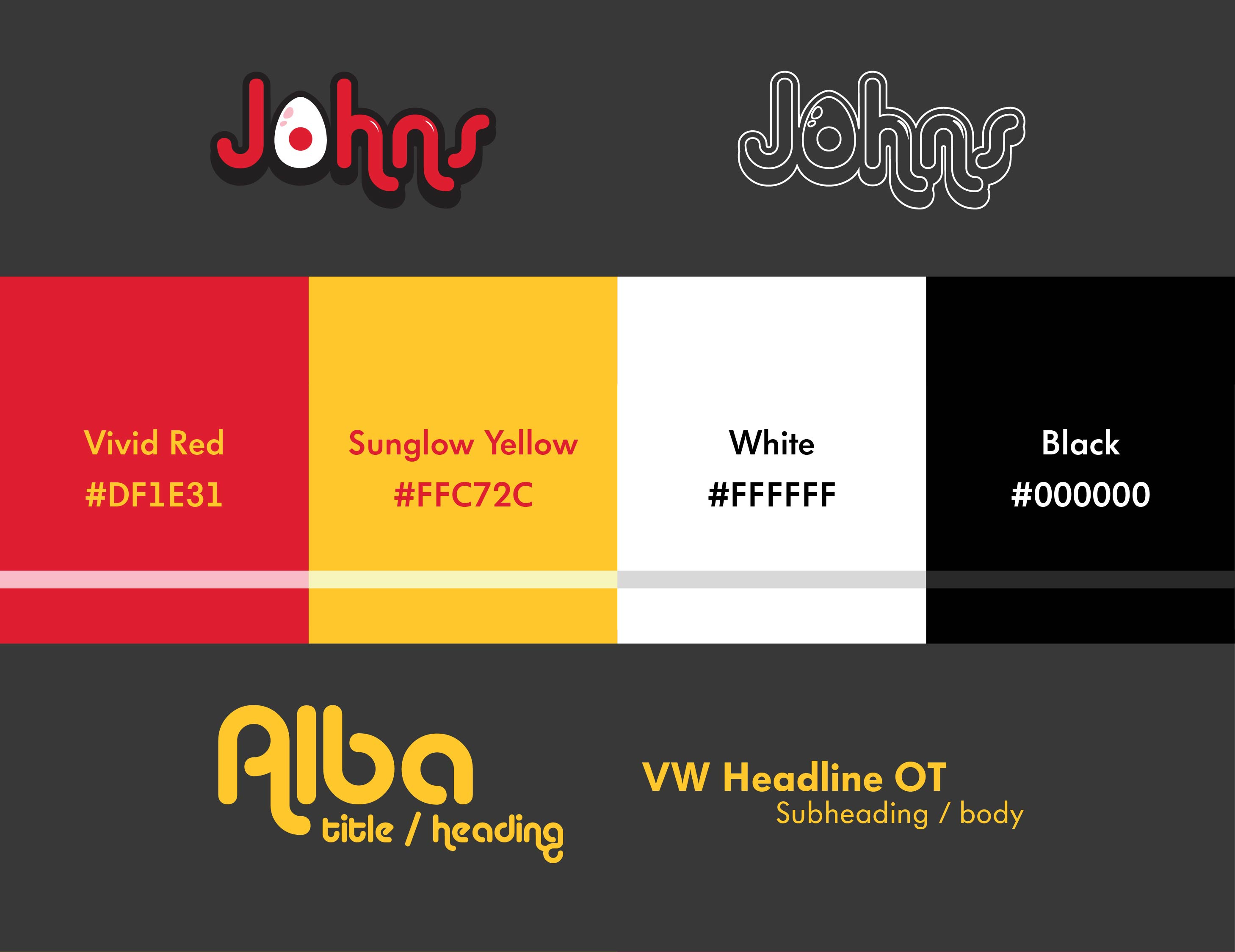 Johns Brand Logo & Visual Design by Lijay Gaikwad on Dribbble