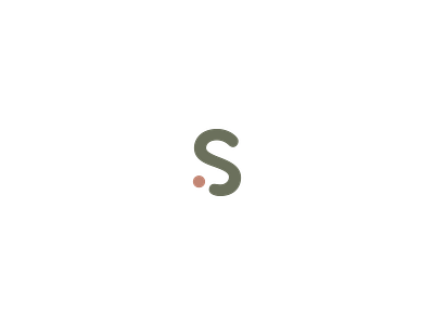 S aestethic letter logo modern s