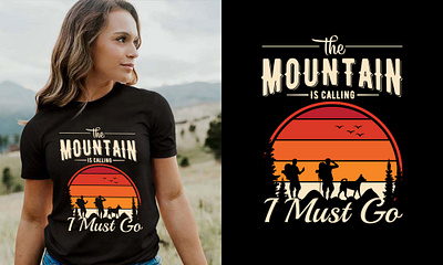 Outdoor Mountain Hiking T-Shirt Design adventure adventure background adventure banner camp camping adventure camping background camping equipment camping mountain hiking hiking boots inspirational quotes mountain mountain climbing mountain hiking mountain illustration mountain peak mountain sketch mountains hill outdoor adventure quotes lettering