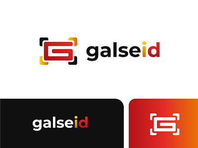 Galseid Logo Design art art exhibition artist autumn branding design gallery gradient graphic design indonesia logo lukisan modern orange paint painter painting red seni yellow