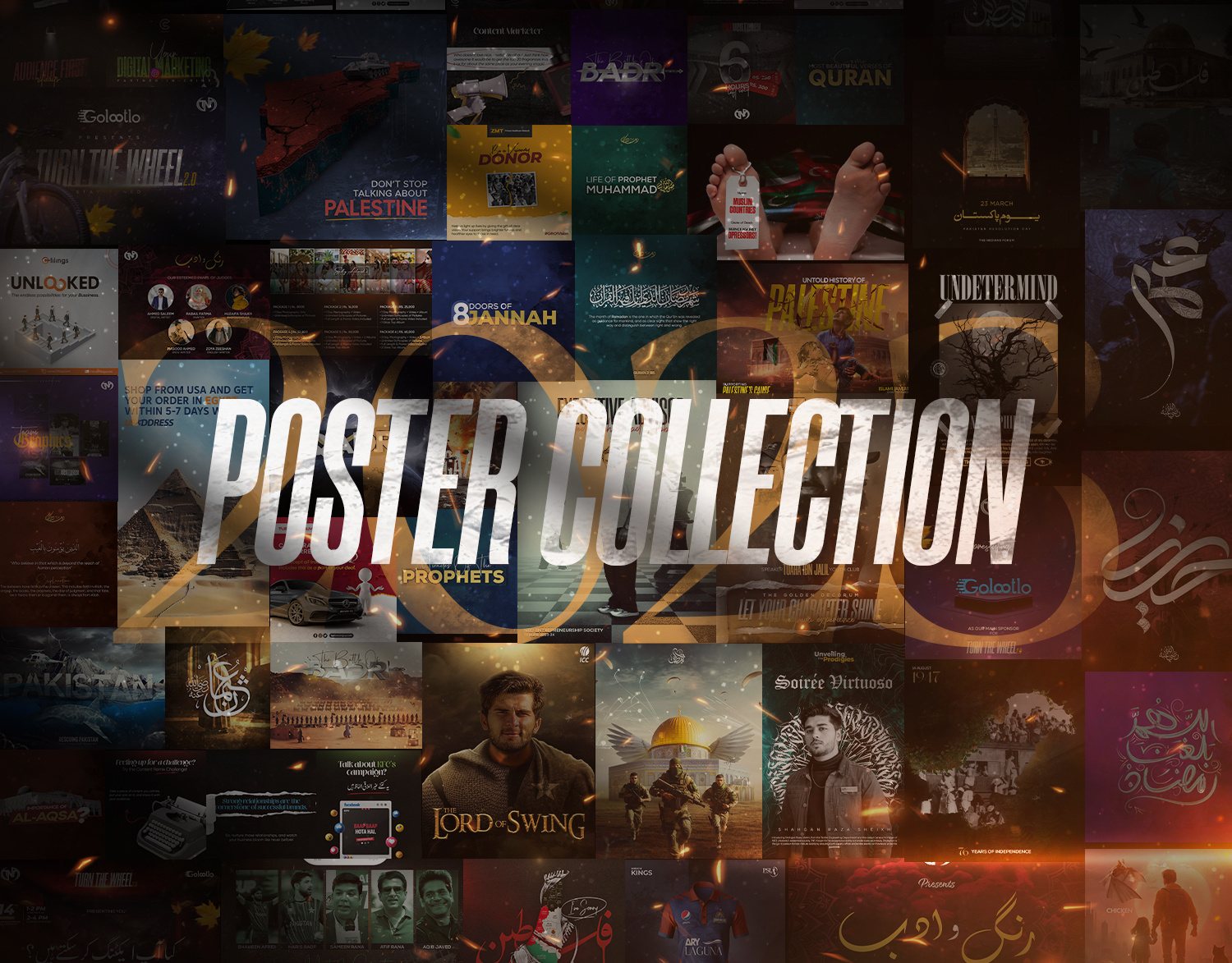 Poster Collection | 2023 2023 2024 gallery graphic design poster collection social media