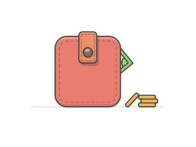 Animated Wallet Illustration animation figma illustration motion graphics ui design ui interaction uiux user engagement wallet