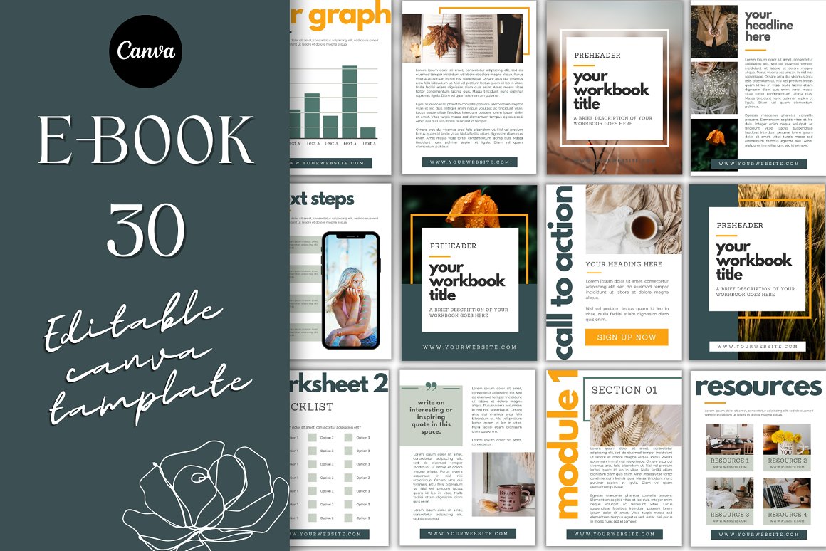 Ebook Template Canva canva ebook template canva