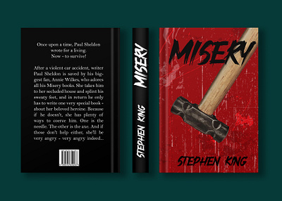 Book Cover @coverbook @stephenking adobephotoshop branding graphic design