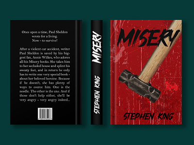 Book Cover @coverbook @stephenking adobephotoshop branding graphic design