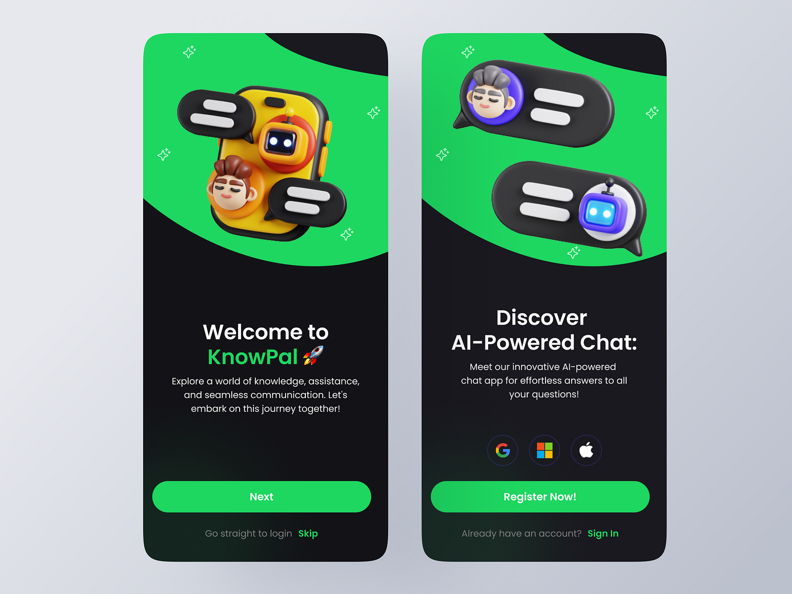 ai chat game app