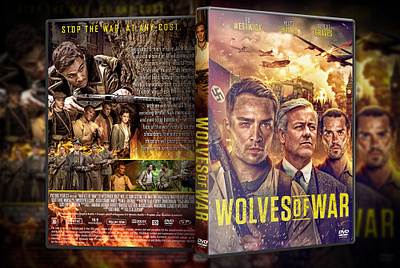 Wolves of War (2022) DVD Cover design dvd dvdcover dvdcustomcover photoshop