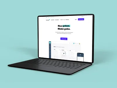 Teamleader website branding digital design saas strategy ui user experience design visual design