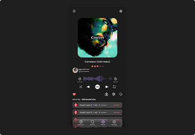 Music app design app design music music app music app design