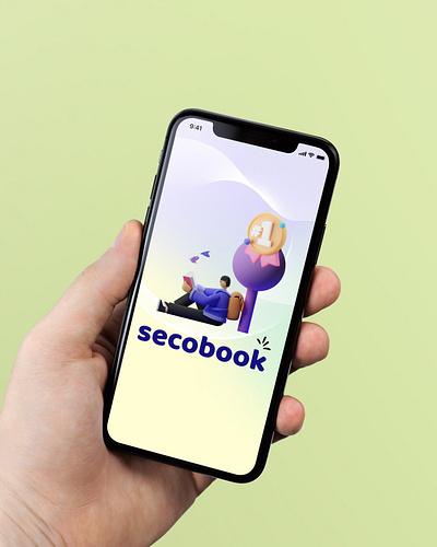 Secobook Application advertising application book application bookapp branding design graphic design logo sara gharimi saragharimi secobook ui uiux user experience user interface vector