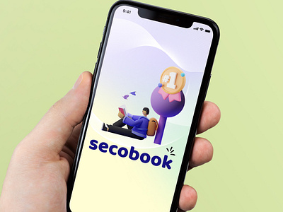 Secobook Application advertising application book application bookapp branding design graphic design logo sara gharimi saragharimi secobook ui uiux user experience user interface vector
