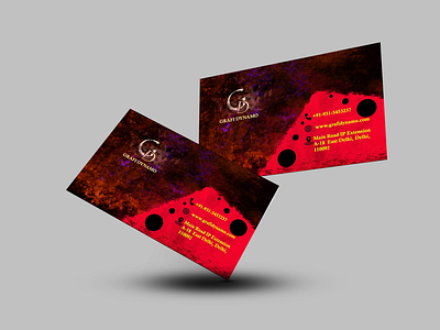 Grafi Dynamo Business card og Graphic Design by - Hitanshu Sharm buisness card