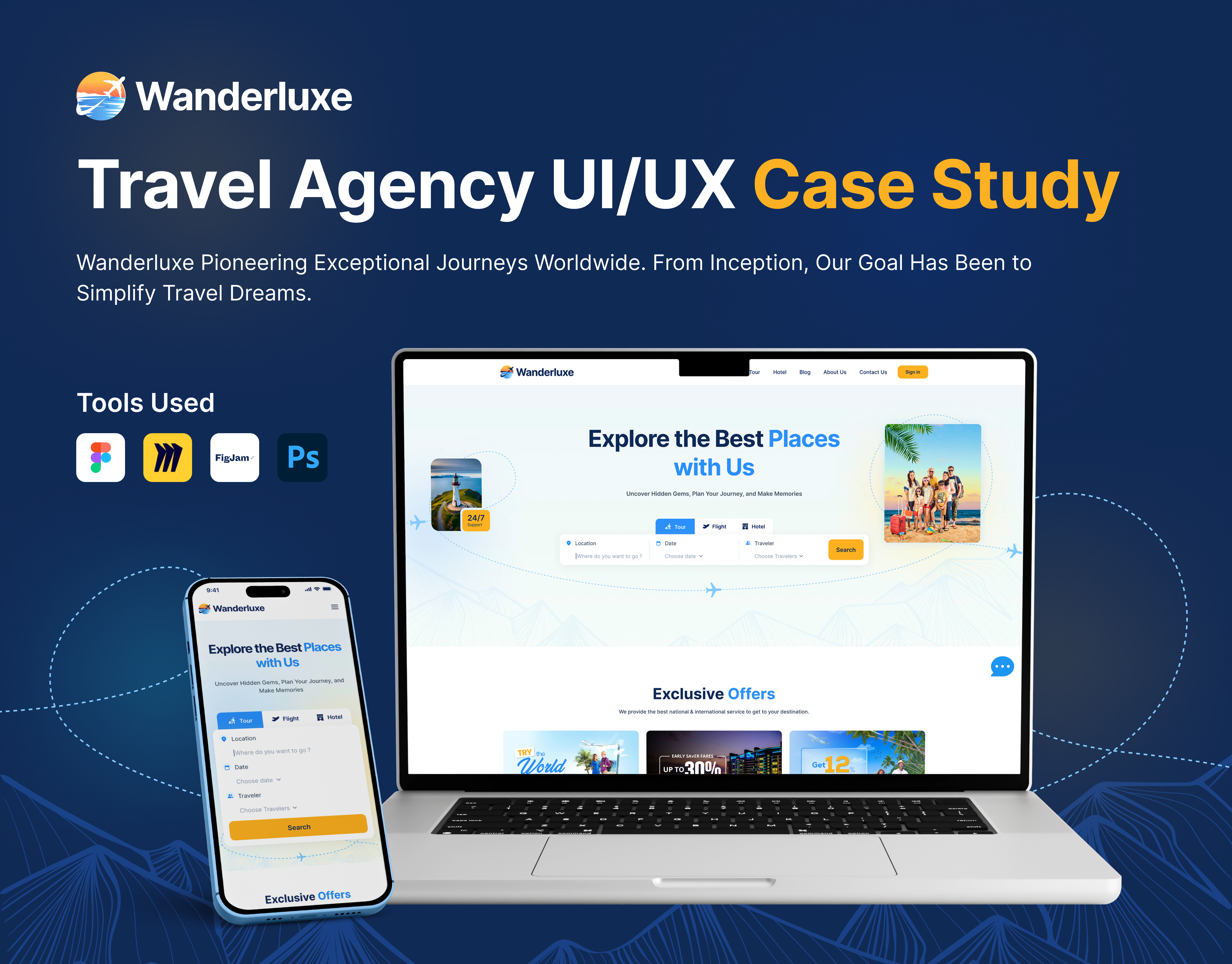 Example of Modern Website Design