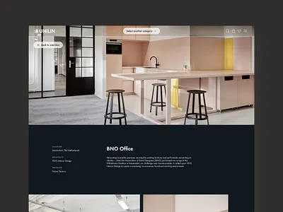 Unilin Panels Lookbook animation digital branding interaction design ui ux visual design