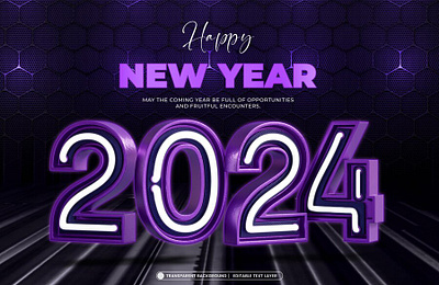 3d-happy-new-year-2024-banner-design-template 2024 happy new year happy new year 2024