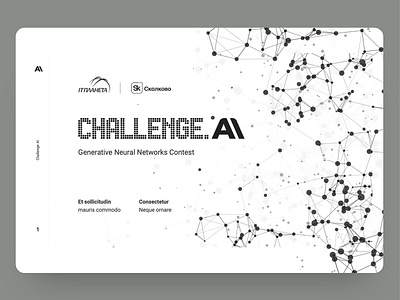 Challenge.AI graphic design