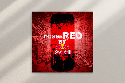Red Bull Red Teaser Visual branding graphic design