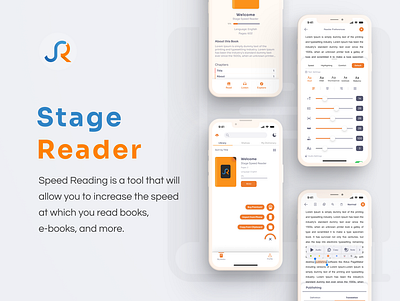 Stage Speed Reader design speed reading ui ux