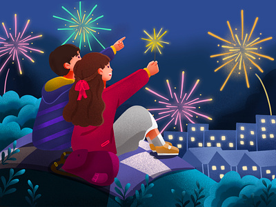 New Year Eve 2024 2024 year celebration end year festival festive fireworks holiday illustration new year new year 2024 new year eve party sparkly ui