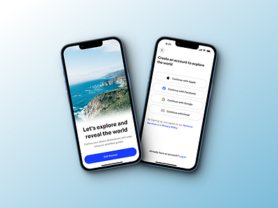 Travel Mobile App Onboarding UI best mobile app ui mobile app design mobile ui onboarding ui travel app travel app mobile ui travel app ui travel app ux ui ui desgin user centric design ux ux design