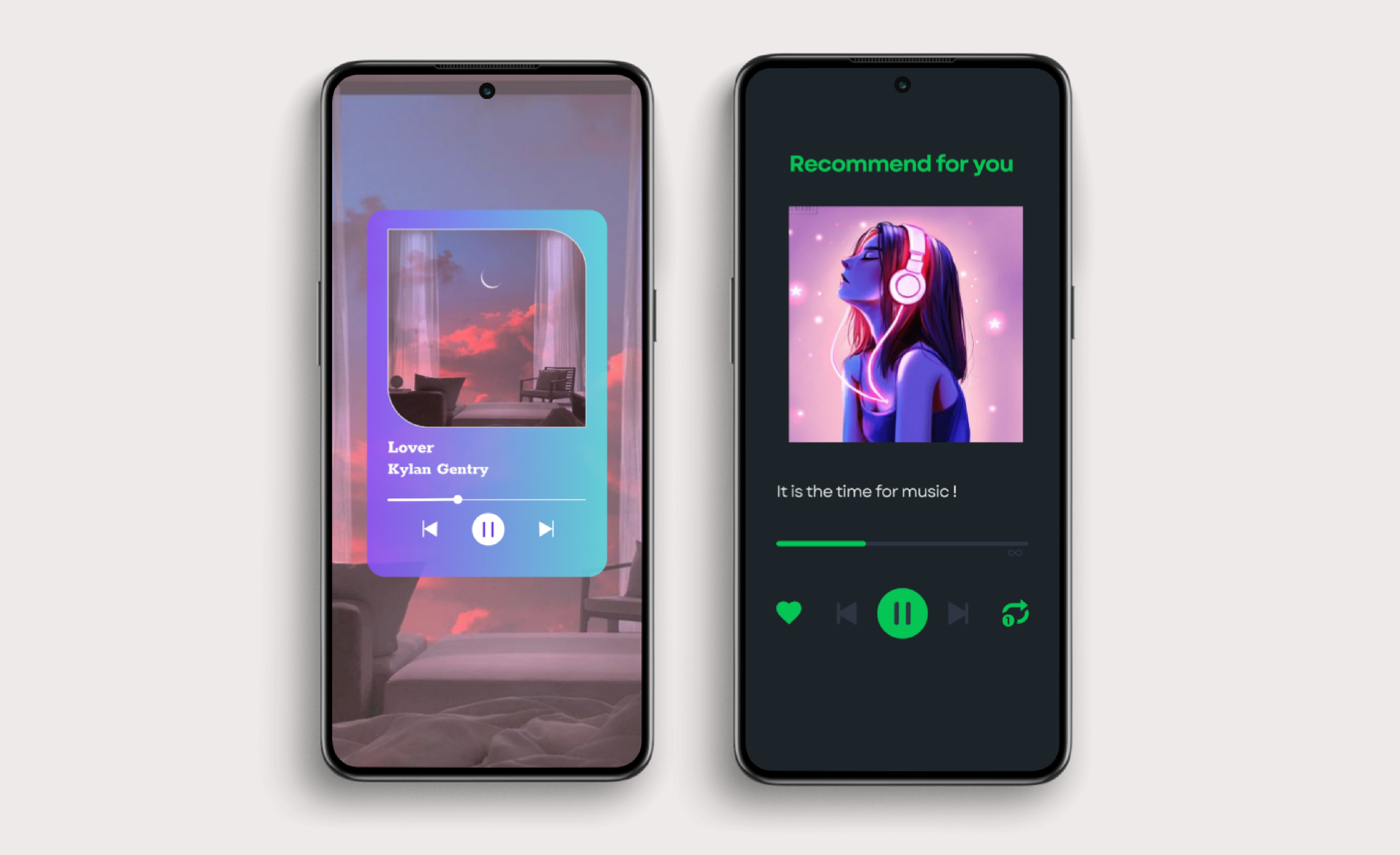 Music Player 009 dailyui dailyui challenge music player ui
