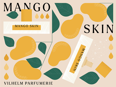 Mango Skin illustration fragrance fruit illustration mango parfum perfume perfumes video