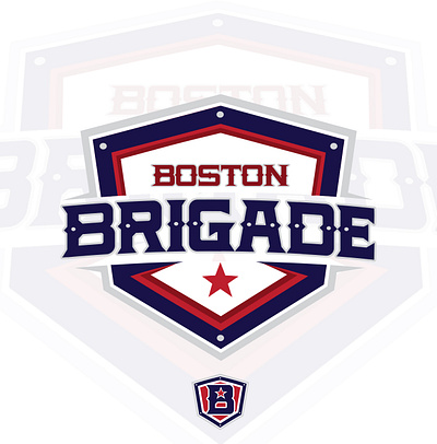 Boston Brigade artwork baseball basketball beast boston branding design football graphic design hand lettering illustration lettering logo sport typography vector