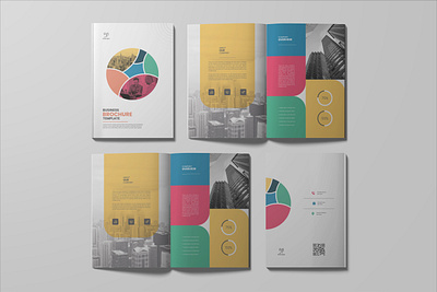 Modern Brochure Design Template a4 advertise annual bifold brochure brochure brochure design clean comapny profile design handbook minimal modern plan print professional profile promotion proposal report workbook