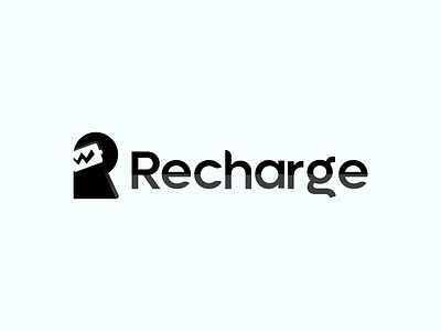 Recharge Logo Design abstract logo brand identity branding creative logo logo design recharge