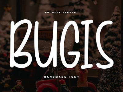 Bugis Handmade Font branding brush font display font font fonts graphic design logo maulana creative nostalgic