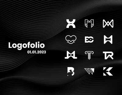 Logofolio Design 2023 brand identity branding company logo creative logo graphic design logo logo design logo designer logofolio logos minimal logos unique logo