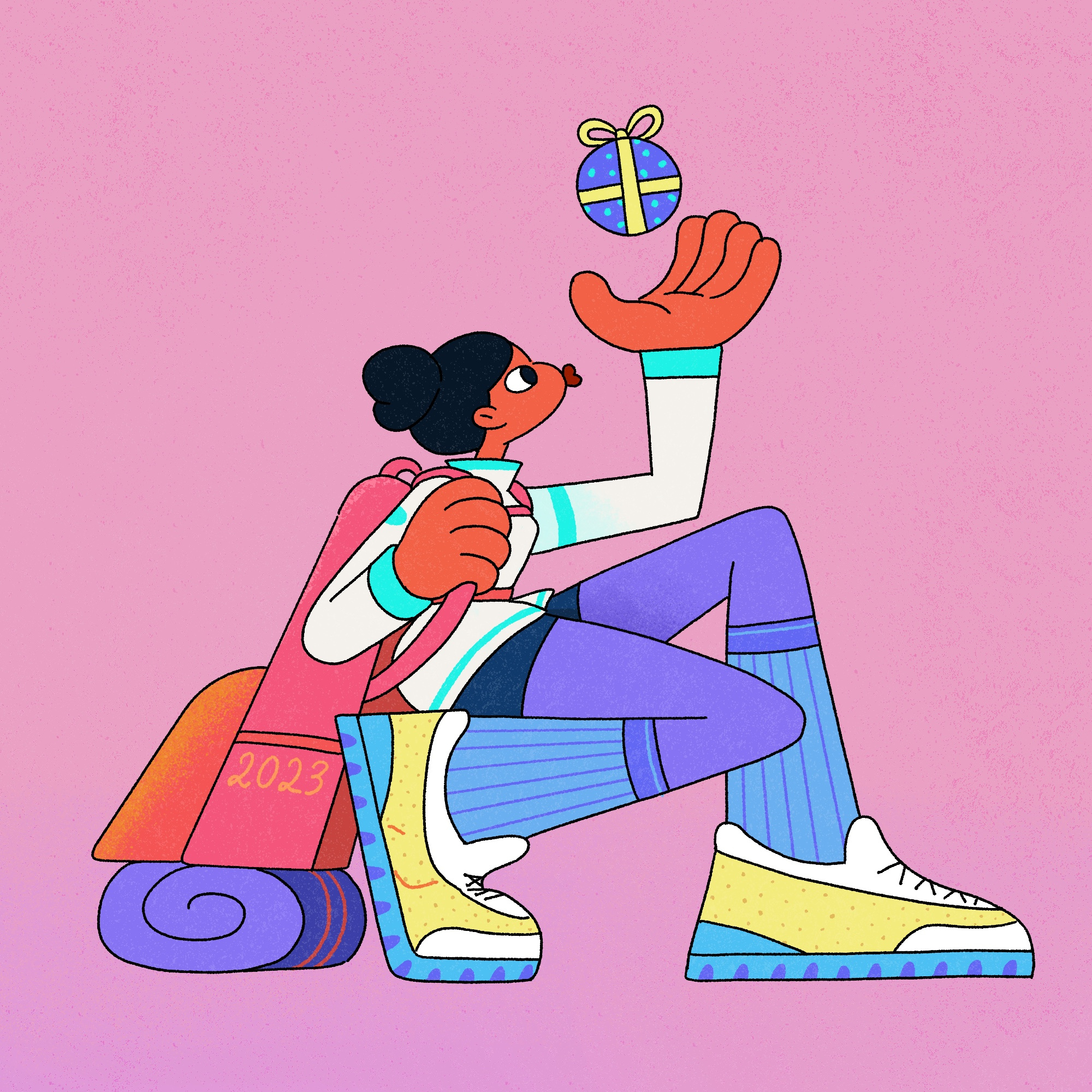 New present illust idea artwork branding brandingillust design graphic graphic design illstrator illust illustration photoshop present