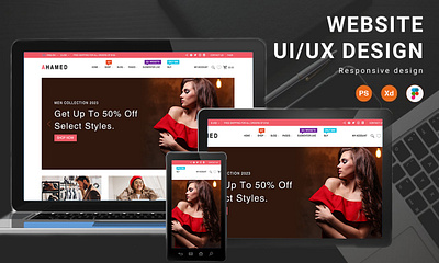 UI/UX Design - Web_page graphic design ui