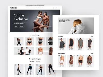 Clothing Shop Website Design For Client branding clean design clothing clothing store design ecommerce ecommerce website fashion landing page landing page minimal modern website online store portfolio shop shop landing store ui ux web design woocommerce