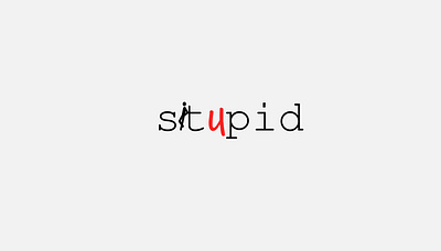 stUpid logo