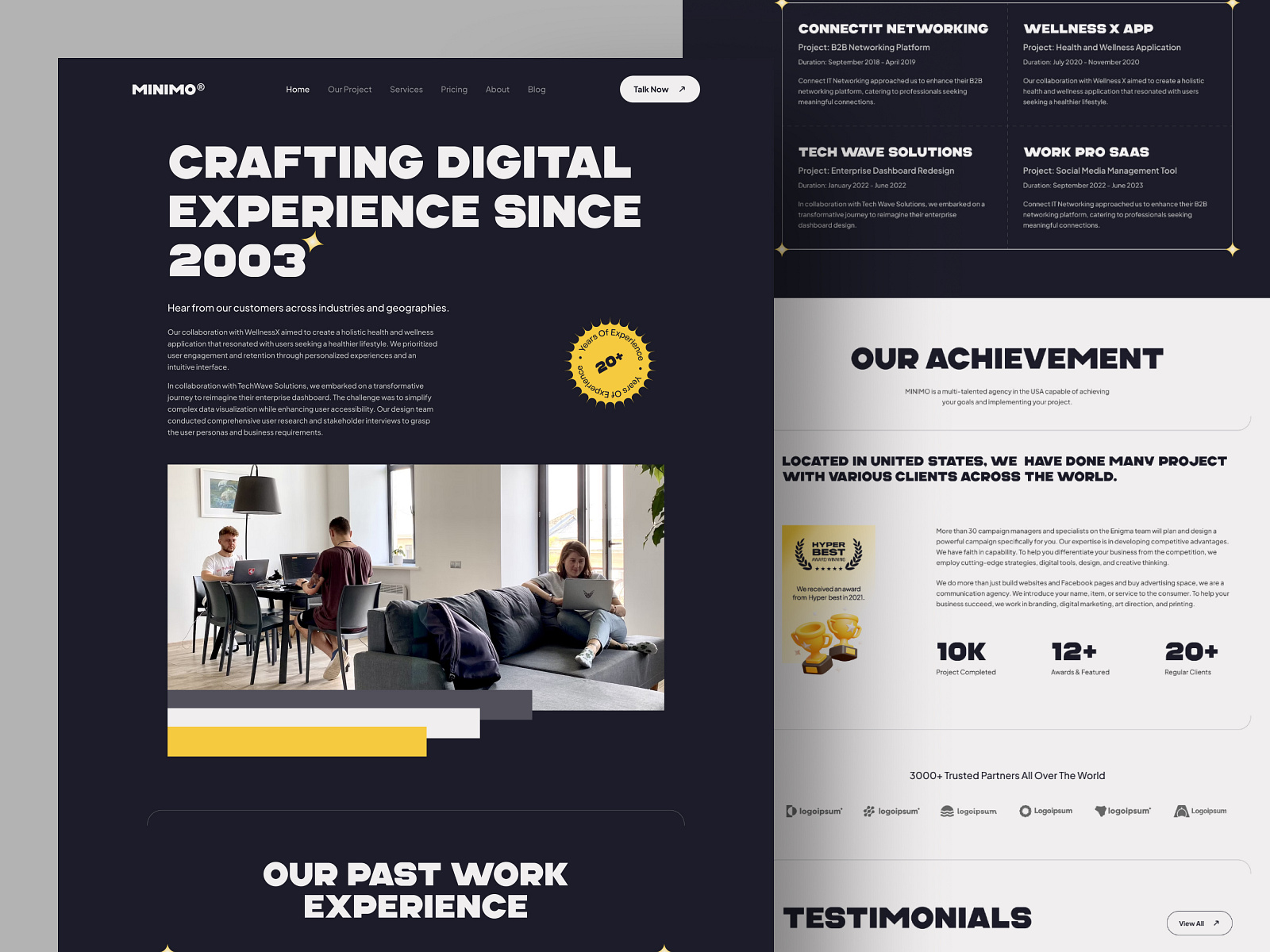 About Us Page Ui