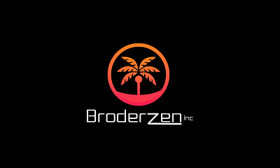 Broderzen llc logo Design business logo design logo logo design mini minimalist logo modern logo