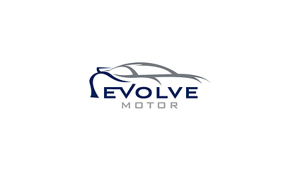 Evolve Motor logo Design business logo logo design modern logo motor logo dsign