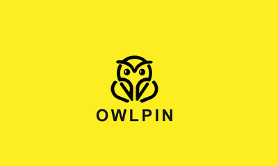 Owlpin Logo Design logo logo design minimalist logo modern logo